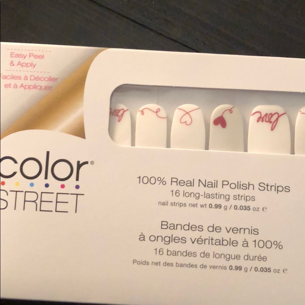 Color street nail stripes